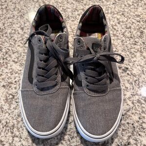 Vans Old-Skool Men's Gray Sneakers Size 8